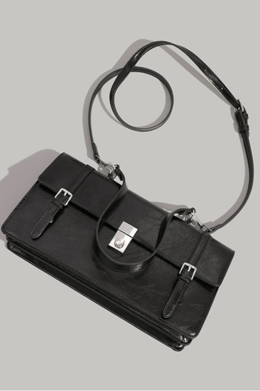 Leather Square Bag