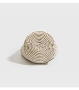 Woven Bucket Shoulder Bag