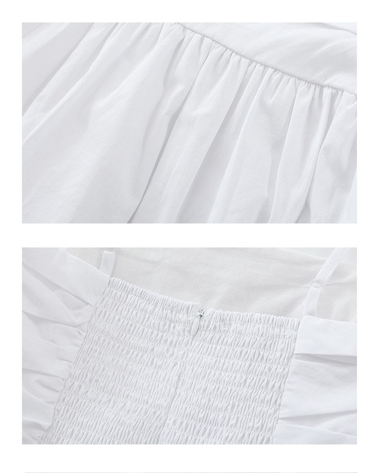 Cloud Cotton Midi Dress
