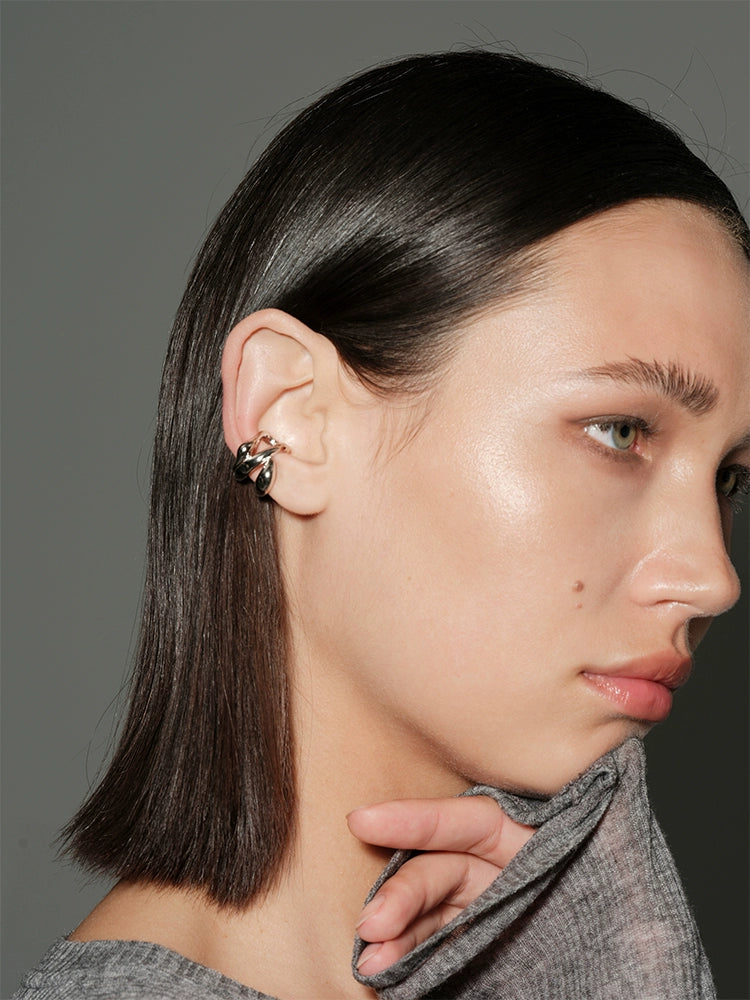 Glossy Flow Ear Cuff