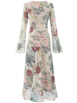 Soft Garden Wrap Dress