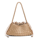 Cowhide Woven Bag