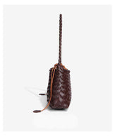 Cowhide Woven Bag