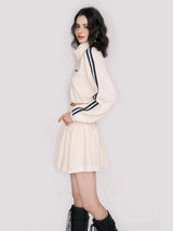 Waffle Sweatshirt / Skirt
