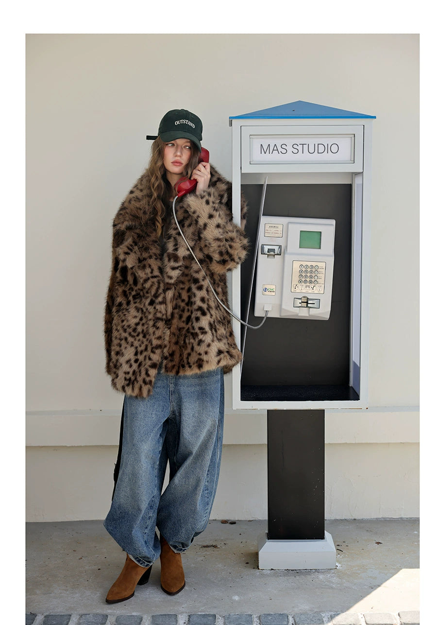 Leopard Luxe Coat