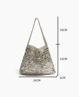 Metal Mesh Shoulder Bag
