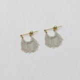 Silver Tassel Earrings