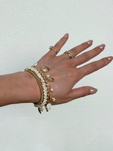 Shell Charm Bracelet