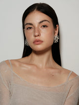 Waterfall Pearl Earrings