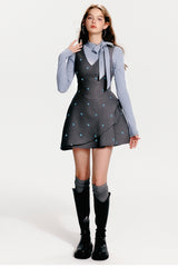 V-Neck Vest Dress