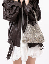 Metal Mesh Shoulder Bag