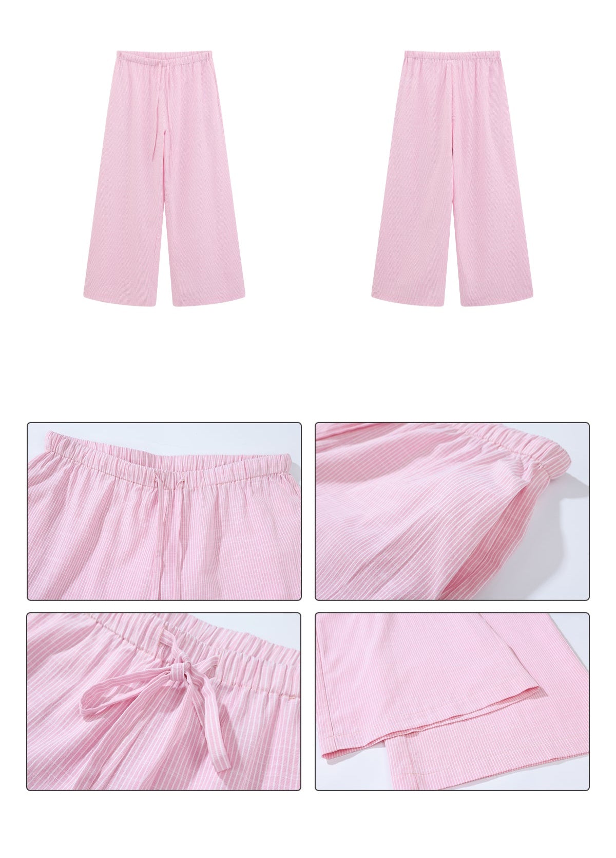 Striped Pink Lounge Pants