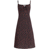 Midnight Poppy Slip Dress