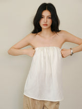 Tencel Bandeau Top