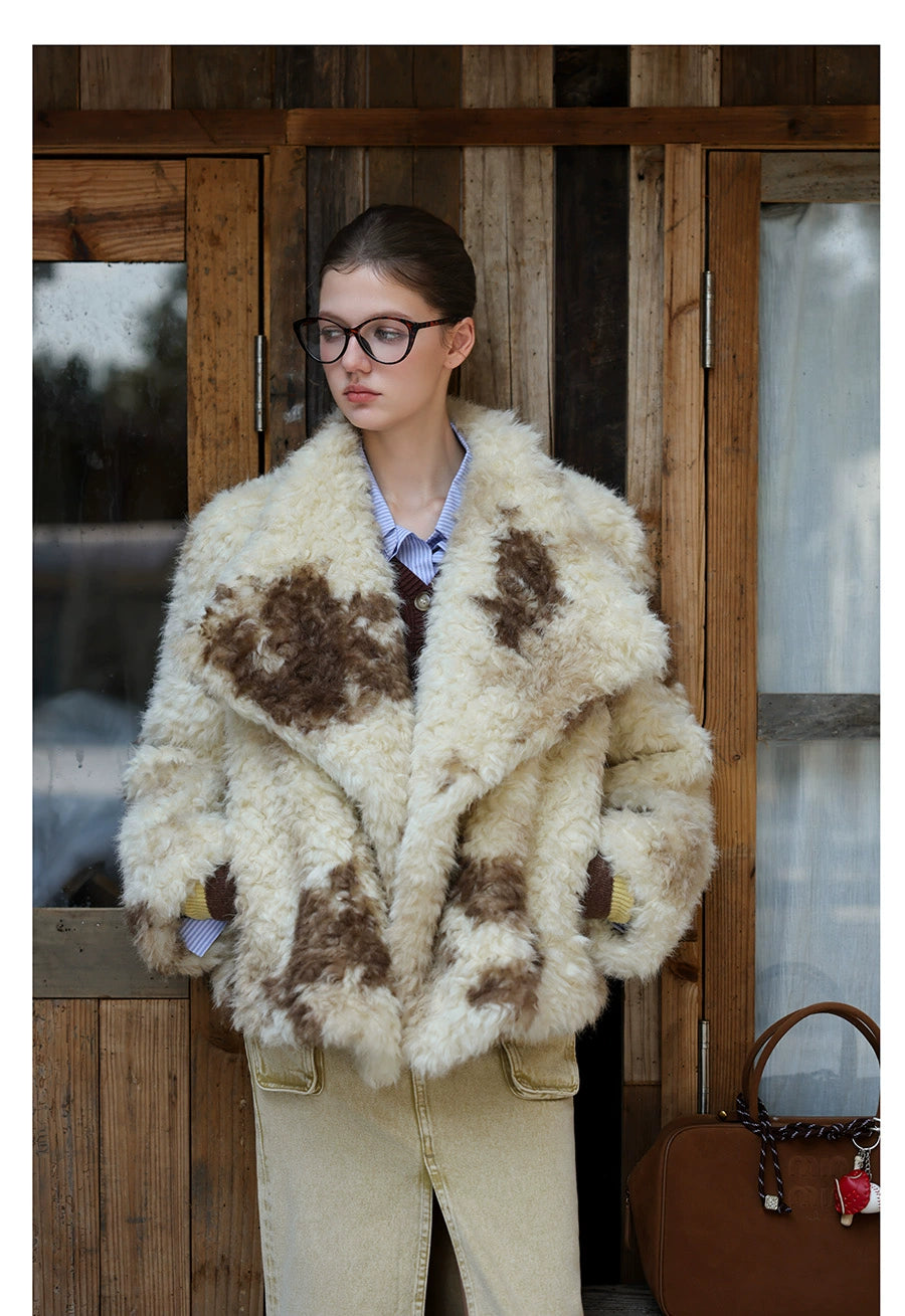 Plush Faux Fur Jacket