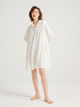 Soft Drape Shirt Dress