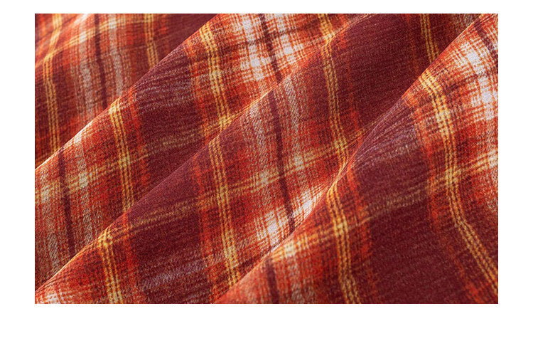 Vintage Check Slip Dress