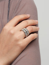 Ribbed Band Ring