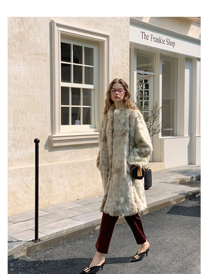 Mink Faux Fur Coat