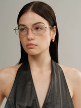 Metal Square Glasses