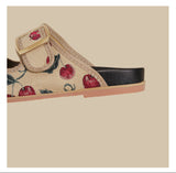 Cherry Strap Comfort Sandals