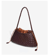 Cowhide Woven Bag