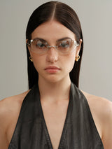 Futuristic Clear Glasses