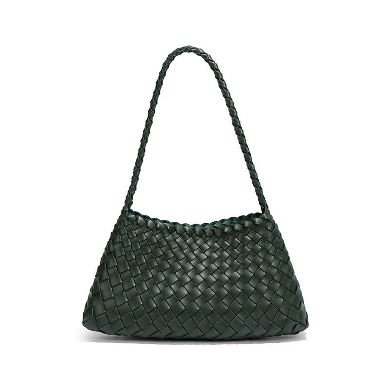 Cowhide Woven Bag