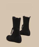 Inner Height Lace-Up Boots