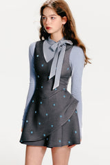 V-Neck Vest Dress