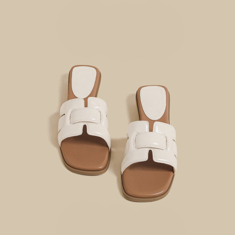 Minimal Strap Slide Sandals