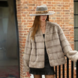 Minimal Fur Coat