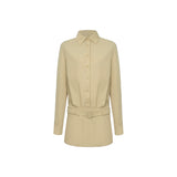 Belted Shirt Dress