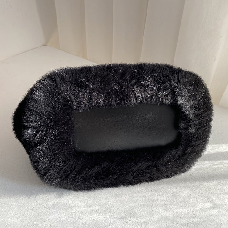 Plush Bucket Bag