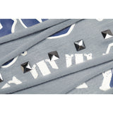 Ripped Logo Tube Dress