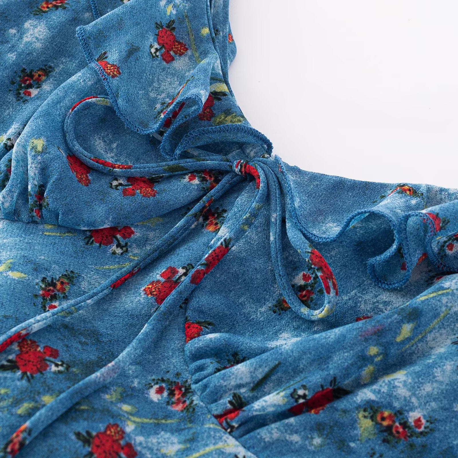 Bluebell Ruffle Maxi Dress
