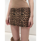 Leopard Jacket & Skirt