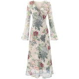 Soft Garden Wrap Dress