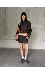 PU Jacket & Skirt