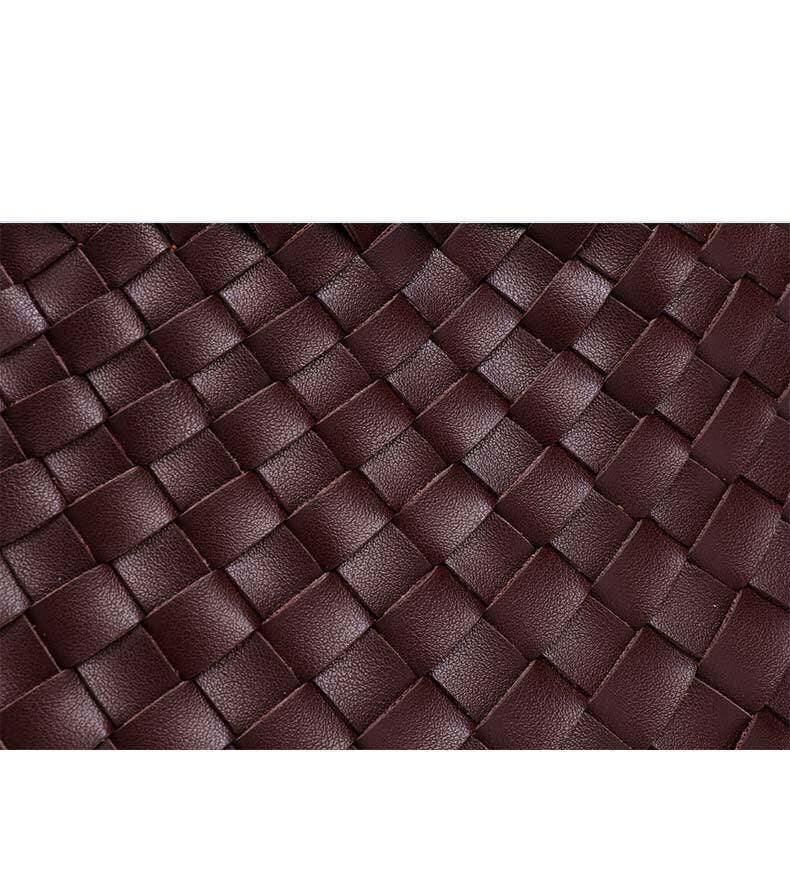 Cowhide Woven Bag