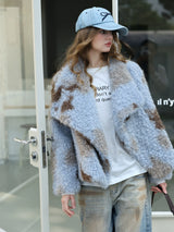 Plush Faux Fur Jacket