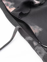 Noir Bloom Sheer Dress