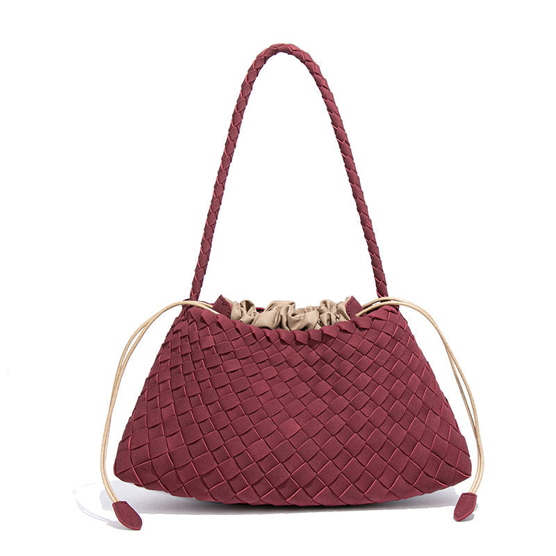 Cowhide Woven Bag
