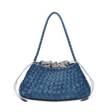 Cowhide Woven Bag