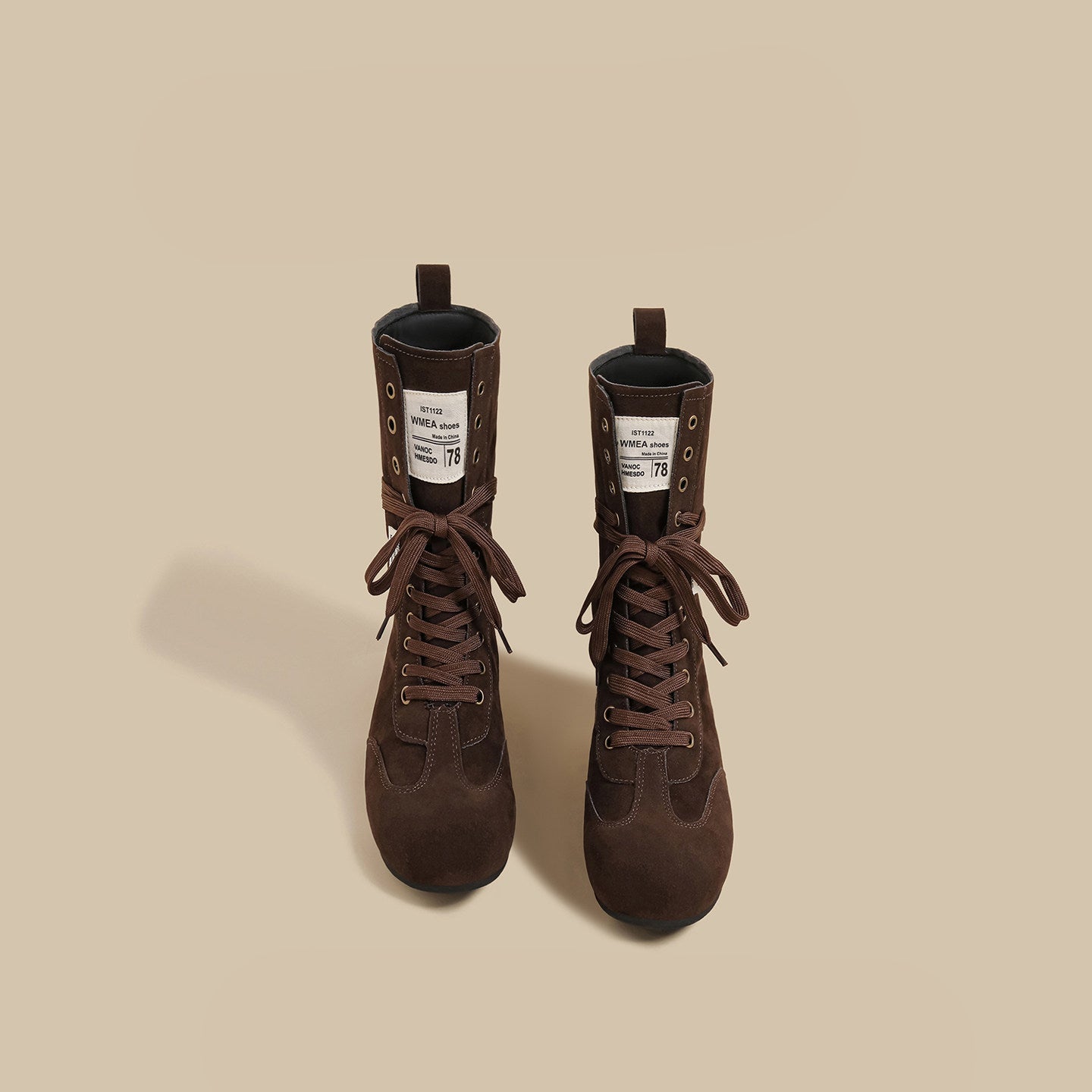 Inner Height Lace-Up Boots