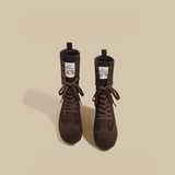 Inner Height Lace-Up Boots