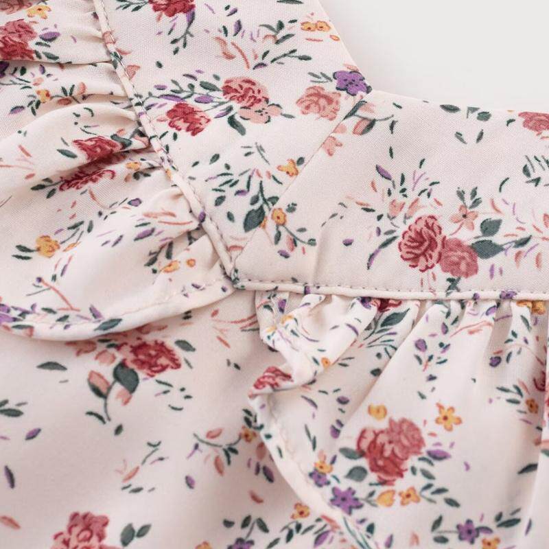 Blush Petal Maxi Dress