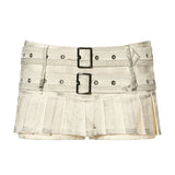 Distressed Stud Vest / Skirt