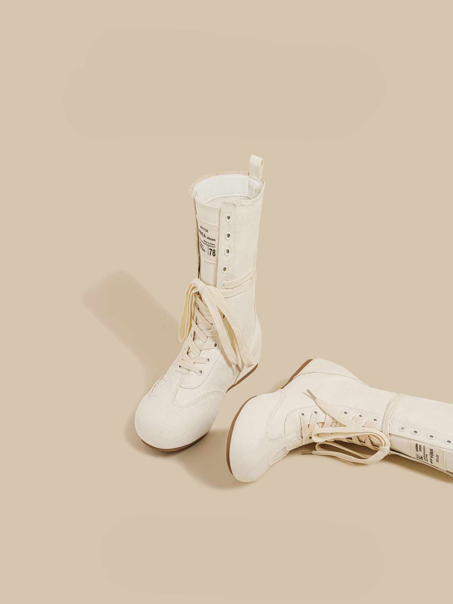 Inner Height Lace-Up Boots