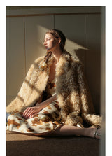 Plush Coat - Milk tea